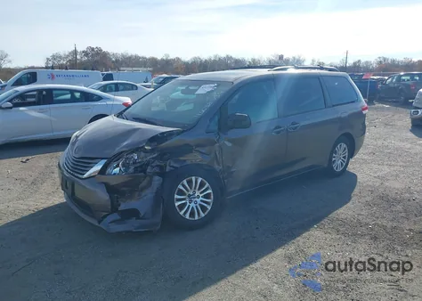 2012 Toyota Sienna Xle V6 8 Passenger из США, поврежденный, VIN 5TDYK3DCXCS238622